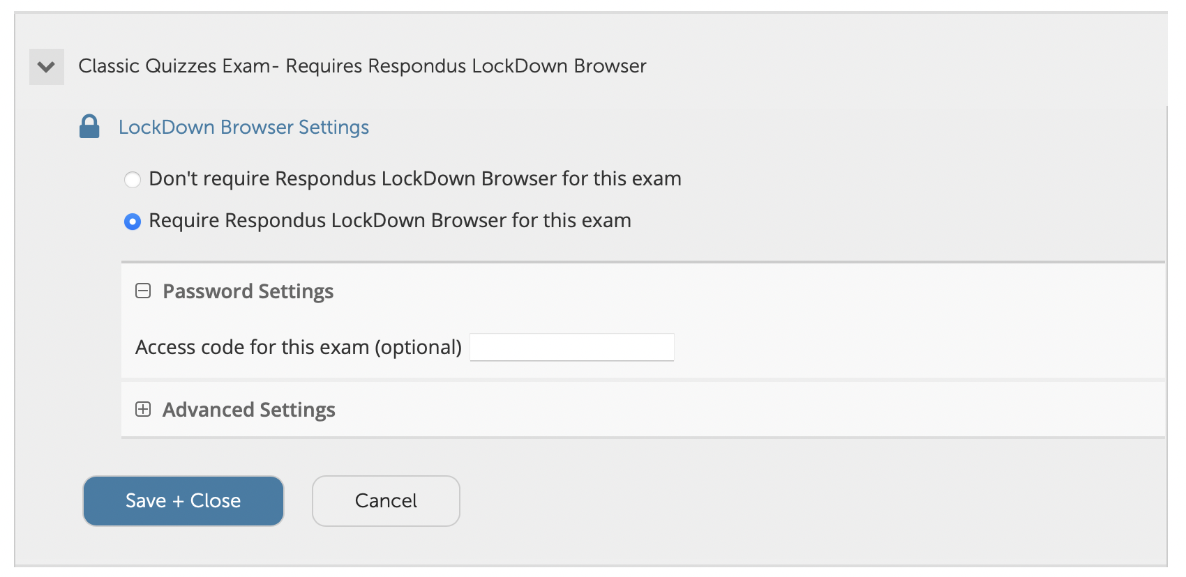 Using LockDown Browser with Zoom Centre for Instructional Support